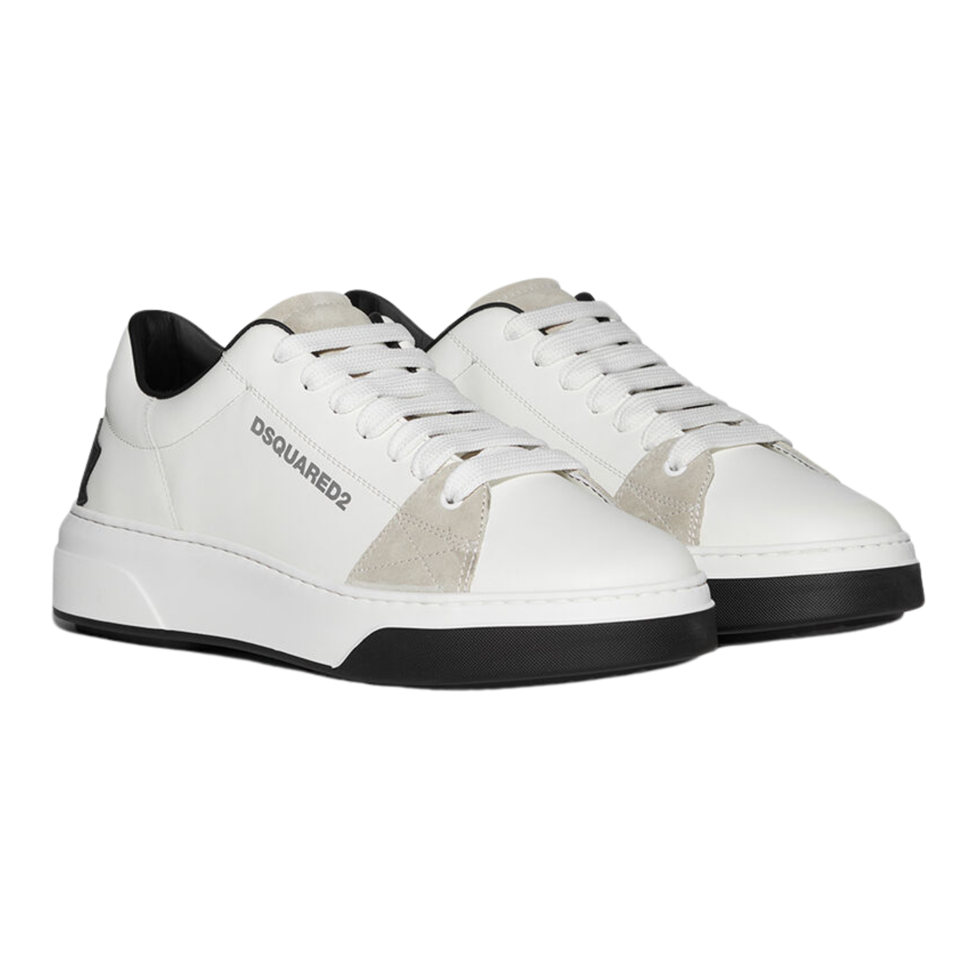 Dsquared2 Uomo - Sneakers Vitello - Bianco